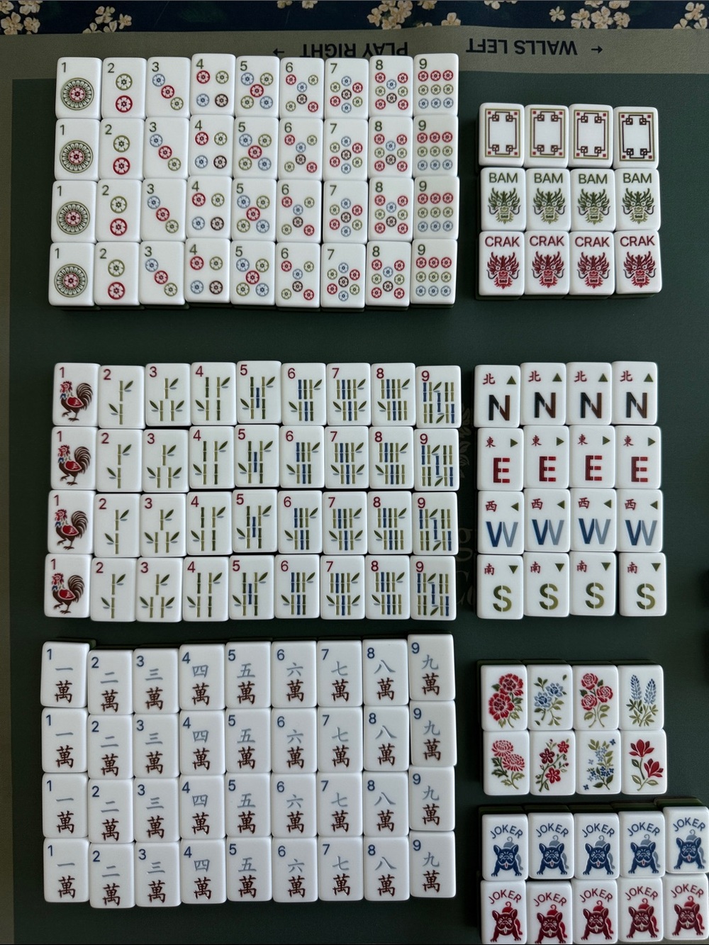 New! American mahjong tile set. Fast ship